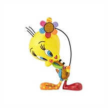 Looney Tunes By Britto - Tweety with Flower H: 14 cm.